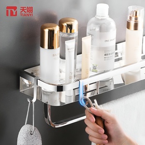 Wholesale Modern Stainless Steel Wall Mounted <b>Shower</b> Basket Bathroom Rack for <b>Shower</b> Tank Organizer Kitchen <b>Storage</b> for Hotels - Product Image 4