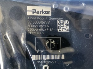 SD500B06V Série SD500 Intensificateur hydraulique 1:2 SD500 500 bars Booster NG6 Intensificateur hydraulique - Product Image 6