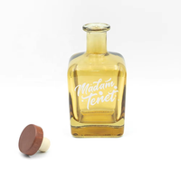 Vente en gros 50ml 100ml 200ml 375ml Hôtel Verre Grande Bouteille Vide De Parfum Diffuseur De Roseau