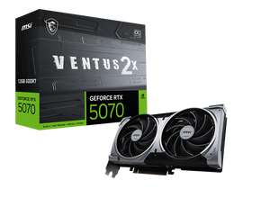 การ์ดจอสำหรับเล่นเกม GeForce RTX 5070 12GB GDDR7 VENTUS 2X OC Fan PCIe Gen5 3nm 192-Bit DP/ 250W รุ่นใหม่ปี 2026 - Product Image 2