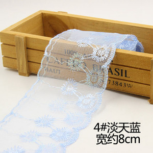 COOMAMUU de adornos de encaje de <span class=keywords><strong>tela</strong></span> de encaje bordado Flor de DIY coser ropa de encaje decorativo cinta - Product Image 3