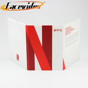 Biglietto da visita promozionale invito a tripla piega regalo pubblicitario magnetico biglietti per brochure video con schermo lcd aziendale - Product Image 5