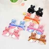 Lunettes de soleil pour enfants en forme de cœur, protection UV, pour usage extérieur, ensembles combinés multi-styles, vente en gros