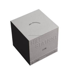 กล่องกระดาษกระดาษแข็งแบบนูนลายโลโก้หรูหราบรรจุภัณฑ์หรูหราสำหรับผลิตภัณฑ์ดูแลผิวเทียนวัสดุรีไซเคิลถุงเท้าขนสัตว์ - Product Image 2