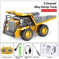 DWI 1/24 RC jouet Rc voiture véhicule d'ingénierie Rc camion à benne basculante télécommande camion en alliage moulé sous pression jouet télécommande pelle