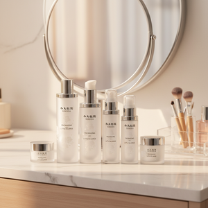 Flacone in PET a Doppia Parete da 30 ml, <span class=keywords><strong>50</strong></span> ml, 100 ml, 120 ml, Confezione Cosmetica di Lusso, Contenitore per <span class=keywords><strong>Crema</strong></span> Viso e Cosmetici - Product Image 6