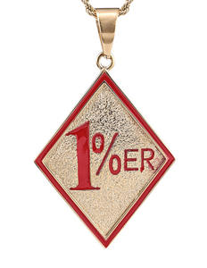 Venta caliente alfabeto símbolos 1ER Vintage colgante Acero inoxidable cadena collares joyería fabricante - Product Image 5