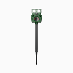 2025 repellente a ultrasuoni a energia solare <span class=keywords><strong>per</strong></span> esterni impermeabile <span class=keywords><strong>per</strong></span> animali selvatici giardino fattoria maniero orso scoiattolo repellente - Product Image 1