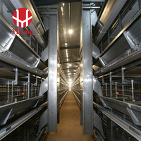 Équipement clé en main pour élevages avicoles à grande échelle : Système d'alimentation et d'abreuvement automatique multicouche pour l'élevage de 5 000 à 50 000 poules pondeuses