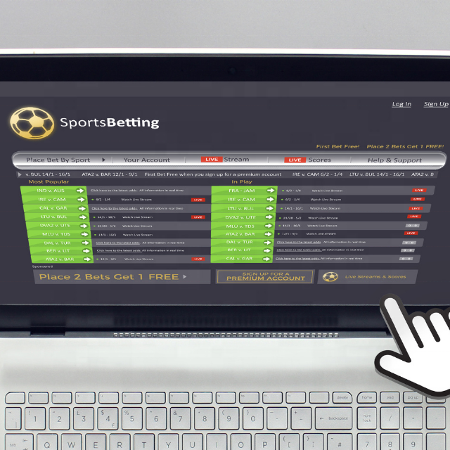 Веб-сайт для онлайн-ставок, платформа для развития спортивных ставок