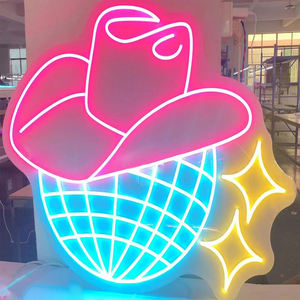 Enseigne lumineuse à led personnalisée DSCO enseigne lumineuse à led décoration murale esthétique de bar de <span class=keywords><strong>chanteur</strong></span> enseigne lumineuse à led pour la décoration - Product Image 1