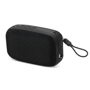 Portable <b>Bluetooth</b> Speaker Mesh Design Rechargeable Battery IPX4 Waterproof Outdoor Use Built-in <b>Microphone</b> 2.0 Channels - Product Image 1