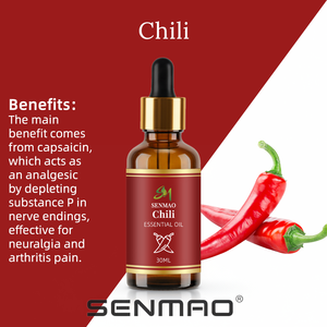 Óleo Essencial de Pimenta Shu Picante para Alívio da Dor Corporal, Pomada para Massagem de Uso Externo - Product Image 2