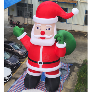 Nuevo Diseño de Muñeco de Nieve Inflable Gigante para Exteriores, Santa Claus Inflable Navideño para Publicidad, Inflables para Decoración de Fiestas - Product Image 3