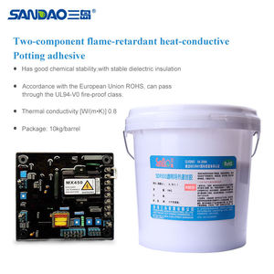 Hai thành phần nhiệt dẫn điện bầu dính cách điện không thấm nước Silicone AB keo điện tử niêm phong bầu hợp chất - Product Image 2