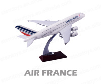 Modèle réduit d'avion en métal A380 de 36cm, jouets pour enfants, matériau en alliage disponible pour l'apprentissage, cadeau, OEM