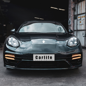 ชุดแต่งรอบคันสำหรับ <span class=keywords><strong>Porsche</strong></span> <span class=keywords><strong>Panamera</strong></span> 970 ปี 2008-2016 อัพเกรดเป็นรุ่น 971 Turbo <span class=keywords><strong>S</strong></span> แบบ Facelift กันชนหน้า ไฟหน้า - Product Image 3