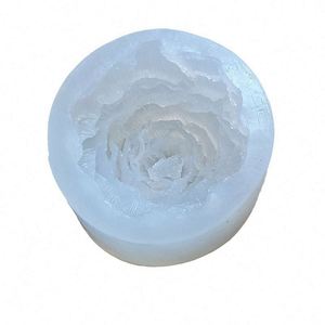 3D Large Peony Shape Silicone Soap Cake <b>Mold</b> Flower <b>Candle</b> <b>Molds</b> for <b>Candle</b> Making and Cake Tools - Product Image 4