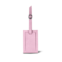 Étiquettes de bagages personnalisées de luxe en cuir véritable durable avec logo sur mesure pour l'aéroport, identification de bagages, étiquette nominative pour valise