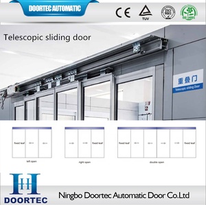 Doortec Thương Mại Cửa Trượt Tự Động Kính Thiên Văn Trượt Cửa Nhà Điều Hành - Product Image 2