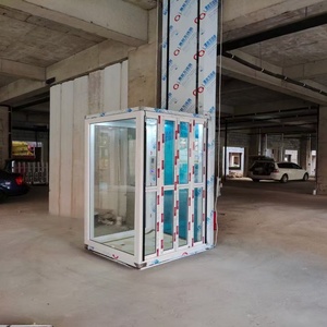 Elevador de Mercancías Vertical Hidráulico Totalmente Cerrado Eléctrico con Certificación CE ISO de Senshuo, Capacidad de 2000 kg, Elevador para Exteriores - Product Image 1