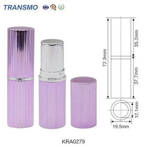 Tubos de Lápiz Labial Personalizados de Metal, Envase Vacío para Bálsamo Labial, Paquete de Tubos de Lápiz Labial de Aluminio Personalizados - Product Image 3
