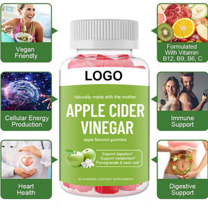 Gomitas <span class=keywords><strong>de</strong></span> Vinagre <span class=keywords><strong>de</strong></span> Sidra <span class=keywords><strong>de</strong></span> <span class=keywords><strong>Manzana</strong></span> Orgánicas Keto ACV con Vitaminas, para el Cuidado <span class=keywords><strong>de</strong></span> <span class=keywords><strong>la</strong></span> Salud, Halal, para Adelgazar y un Vientre Plano, Productos para el Cabello, Marca Privada - Product Image 4