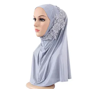 2022 Bán Buôn Khăn Choàng Tóc Phong Cách Phụ Nữ Hồi Giáo Hijab Nữ Khăn Quàng Cổ Cho Đầu