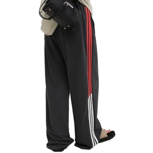 Pantalones Deportivos de Jersey de Pierna Ancha, Estilo Unisex, Cómodos, Casuales y a la Moda, con Logotipo Personalizado, Precio al por Mayor - Product Image 3