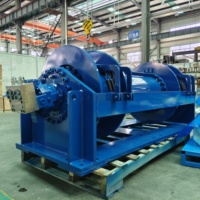 Nouveau modèle de treuil hydraulique à double tambour de 12 tonnes pour l'équipement de levage des dragueurs