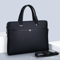 Sacoche pour ordinateur portable 14 pouces en PVC pour homme, sac de voyage d'affaires, sac fourre-tout pour trajets quotidiens, vente en gros d'usine