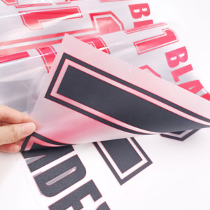 Bán buôn bóng đá Jerseys chữ in Plastisol thiế<span class=keywords><strong>t</strong></span> kế nhãn dán logo Báo Chí nhiệ<span class=keywords><strong>t</strong></span> chuyển số cho thể thao mặc <span class=keywords><strong>t</strong></span> Áo sơ mi - Product Image 6