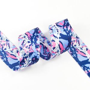 สายรัด RPET แบบสั่งทำจากโรงงาน สายรัดทอจากวัสดุรีไซเคิล พิมพ์ลายด้วยความร้อน สายรัดโพลีเอสเตอร์สำหรับรองเท้า หนา 1 มม. - Product Image 1