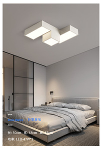 Lustre LED moderne en forme de nuage, avec abat-jour en papier, base en métal, AC 3500K, blanc chaud, design asiatique, grande taille, luminaire pour chambre à coucher, CRI90 - Product Image 5