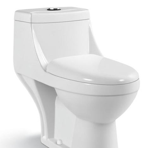 MARACHI Thị Trường Ả Rập Saudi Hình Vuông Tròn Đường Kính Lớn 10Cm Xả Trực Tiếp/Siphon Nhà Vệ Sinh Một Mảnh Bằng Gốm - Product Image 1