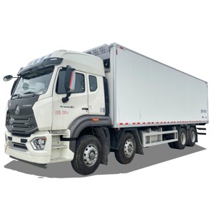 <span class=keywords><strong>Camion</strong></span> <span class=keywords><strong>frigorifique</strong></span> HOWO 8x4 Euro 5 450 ch LHD neuf à boîte manuelle, grande capacité, <span class=keywords><strong>camion</strong></span> congélateur d'<span class=keywords><strong>occasion</strong></span> - Product Image 1