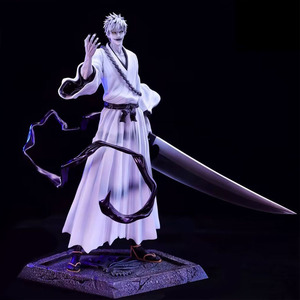 Version de qualité FlyLeaf mille ans de bataille de sang homme de cheveux blancs position de combat Kurosaki ichigo figurines d'anime <span class=keywords><strong>BLEACH</strong></span> - Product Image 3