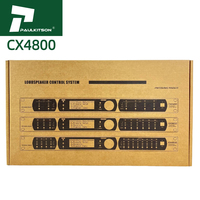 Processeur audio professionnel Paulkitson CX4800, fréquence d'échantillonnage 96 kHz, traitement audio DSP, équipement sonore