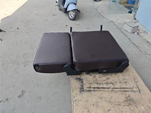 Autoliuma 2-Seat Leather Foldable Bed Bifold RV <strong>Interior</strong> <strong>Accessory</strong> with Customizable Car Seats for Campervans - Product Image 6