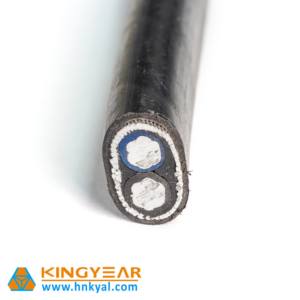 Cable Concéntrico Aislado con XLPE, Conductor de Aluminio Kingyear 2X8 AWG, 95MM2, Bajo Voltaje 0.6/1kv, para Aplicaciones Aéreas - Product Image 2
