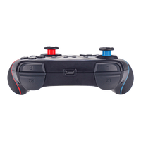 Manette de jeu sans fil BT avec double moteur de vibration, bouton Turbo, lumières LED, boutons programmables pour PC Gaming