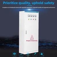 Tableau de distribution d'énergie industrielle triphasé 380V IP54 personnalisable, panneau de commande basse tension pour machines d'usine