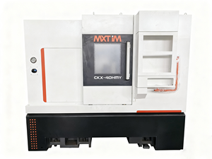 เครื่องกลึงซีเอ็นซีรุ่น CKX40HMY ระบบควบคุม GSK 988TA A2-5 พร้อมบอลสกรูแกนหมุน/รางเลื่อนแบบลิเนียร์ ระบบไฮดรอลิกท้ายเครื่อง/เบรก สำหรับงานขนาดกลาง - Product Image 1