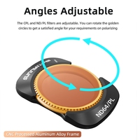 Angles professionnels réglables pour DJI Osmo Pocket 3 Sunnylife filtre d'objectif de caméra MCUV