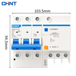 Chất lượng cao chnt NXB-32 C đường cong MCB 1P 1A 2A 3A 4A 6A 10A 16A 20A 25A 32A 40A 50A 63A DC chuyển đổi không khí thu nhỏ ngắt mạch - Product Image 4