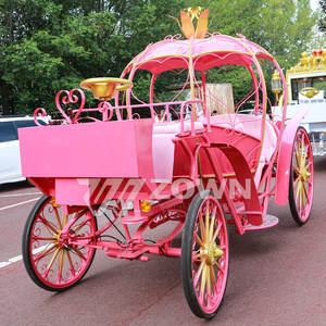 Carruaje Eléctrico sin Caballos, Carruaje de Pedales, Carruaje de Calabaza, Carruaje de Cenicienta de Tamaño Real - Product Image 5