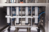 Machine de remplissage de liquide automatique à 4 têtes pour détergent à lessive, huile essentielle de soin des cheveux