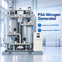 Générateur d'azote PSA ISO9001/ISO13485 95--99,999% pour la production de gaz HHO, équipement de production de gaz pour la soudure