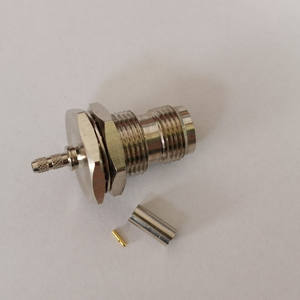 Connecteur coaxial RF TNC femelle étanche 50 ohms pour câble blindé <span class=keywords><strong>double</strong></span> RG316 - Product Image 3