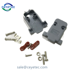 Cubierta de plástico ABS de 9 pines, carcasa de conector DB de 9 pines DB2W2 9 P, cubierta de plástico para Cable - Product Image 5